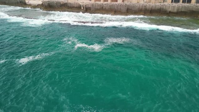 Aerial and drone view of Batroun in North Lebanon