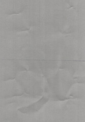 bad photocopier paper overlay with folding marks.