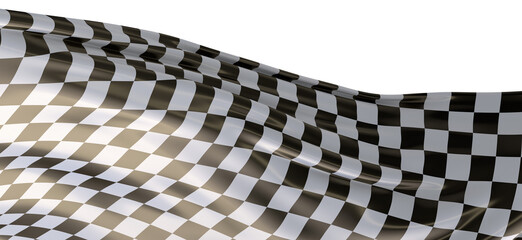 finish flag 3d background muster - PNG