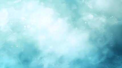 Blurred Baby Blue Gradient Abstract Background, Hand Edited Generative AI