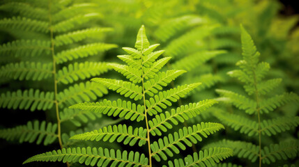 Fototapeta na wymiar Close up of green fern background