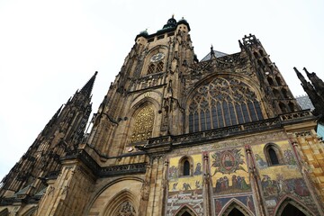 Katedra w Pradze - obrazy, fototapety, plakaty