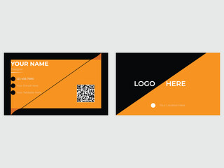 vector gold foil business card template