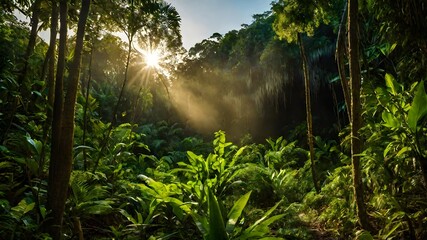 waterfall background very cool 