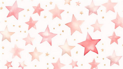 Vibrant star paper stickers collection