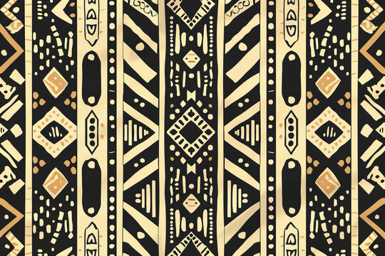 African style fabric pattern