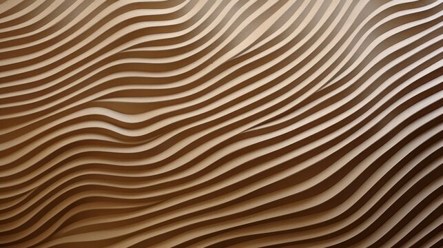 The wood carving wallpaper background forms a beautiful striped pattern.
