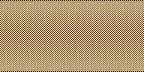 Knitted ethnic pattern, Vector cross stitch zigzag background, Embroidery repeat style, Yellow pattern seamless, Design for textile, fabric, carpet, wallpaper, aprons