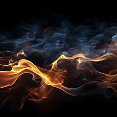 Fire and ice abstract background