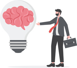 Artificial Intelligence and Digital Brain Technology, Computer Neural or Circuit board in shape of Electronic Brain

