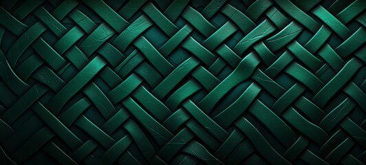 Celtic Knot Patterns in emerald color texture Pattern wallpaper. Old magic Celtic Patterns. Celtic symbols. - obrazy, fototapety, plakaty