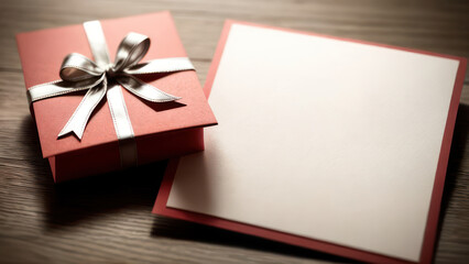 Greeting card with space for text in the center 