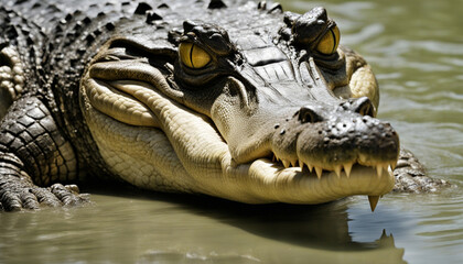Photo of crocodile, wild photography