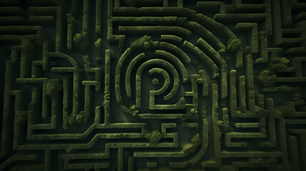 Abstract design background featuring maze pattern