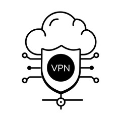  Web and Network Services Linear Icons