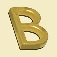 3d golden letters © Ravshan