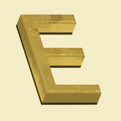 3d golden letters © Ravshan