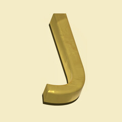 3d golden letters © Ravshan