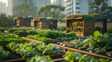 Urban Green Spaces Farming and Gardening