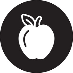 apple glyph icon