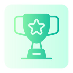 trophy gradient icon