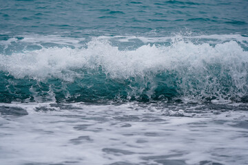 小田原 御幸の浜 海 波