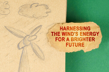 Harnessing the wind's energy for a brighter future