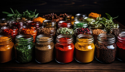 Delve into a world of flavor and aroma with this enticing array of spices, each offering a unique twist to your culinary creations
