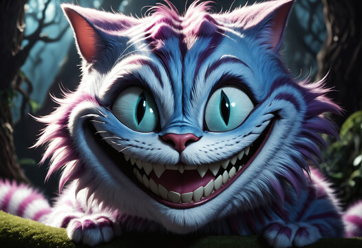 Cheshire Cat Alice」の写真素材 | 1,813件の無料イラスト画像 | Adobe