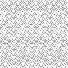 pattern with waves.
