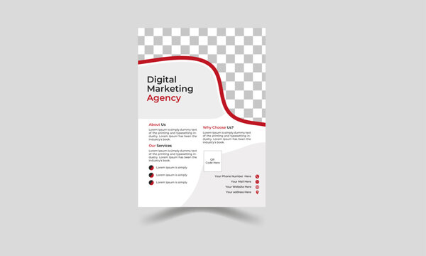 Set of Editable business banner design template. A bundle of a4 flyer template, modern template.