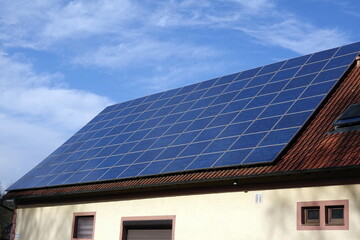 Photovoltaik auf einem Dach