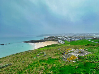 St Ives beach in Cornwall, UK