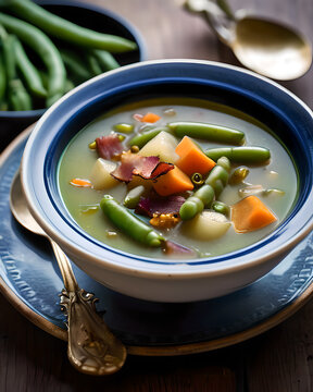 Bouneschlupp - Luxembourgish Green Bean soup