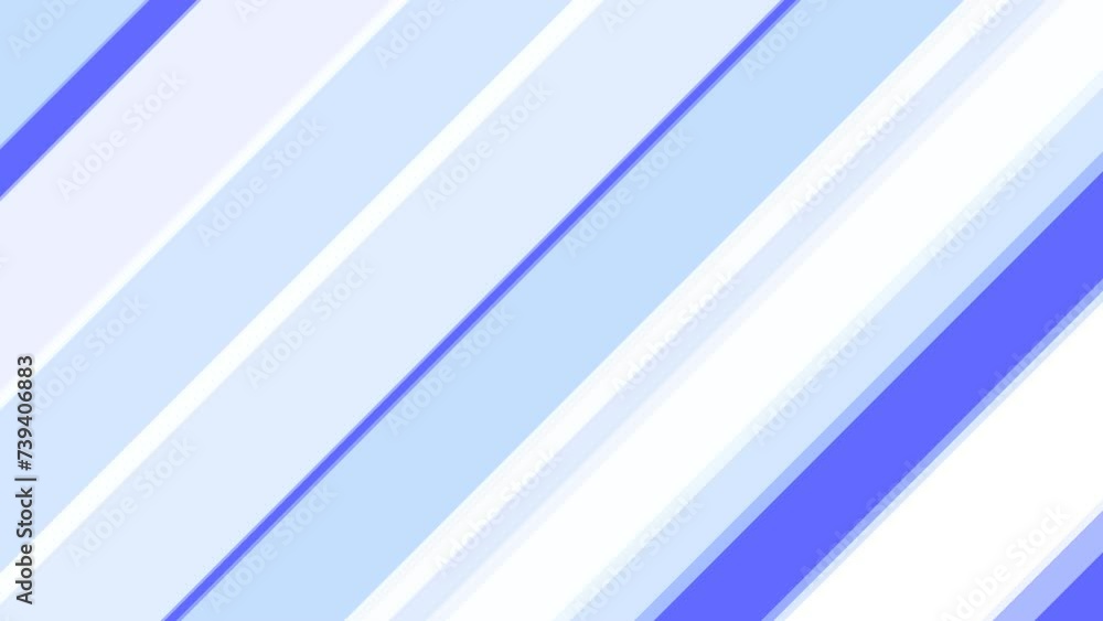 Poster light white blue minimal lines geometric motion design background. seamless loop