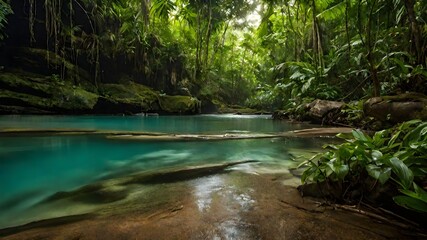 waterfall background very cool