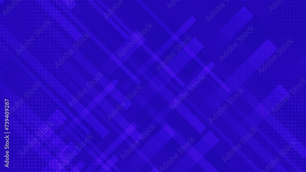 Poster abstract blue pink neon glowing line frame, animated moving led light screen box projection 3d rende
