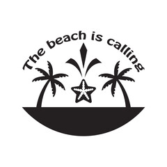 the beach is calling