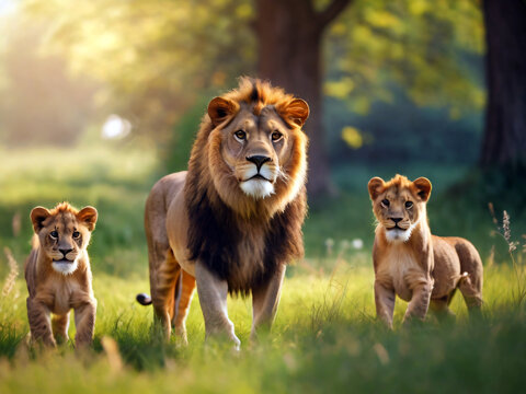 lions family generative ai