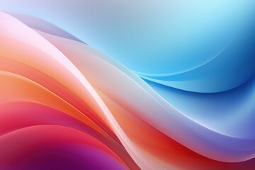 Abstract gradient waves background