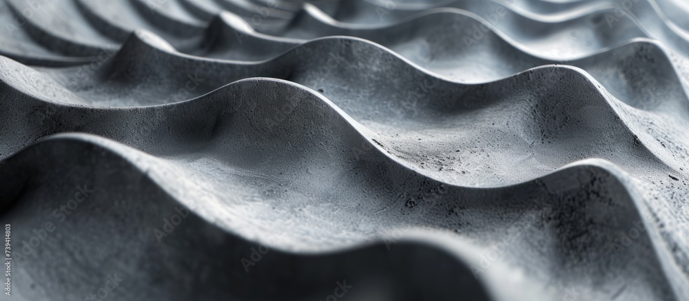 Poster mesmerizing close up of intricate wave pattern in nature, abstract background design