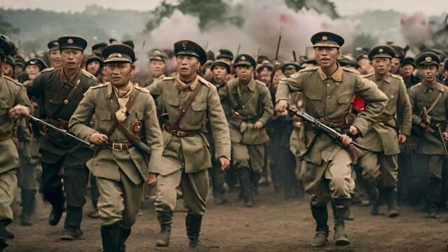 A historical reenactment of a pivotal moment in a specific cultural revolution, ensuring historical accuracy and sensitivity.