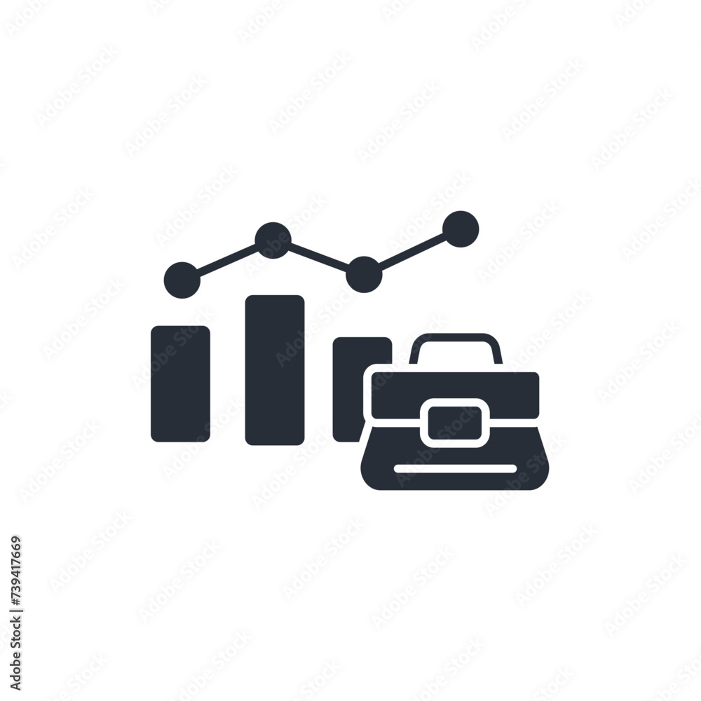 Poster performance icon. vector.editable stroke.linear style sign for use web design,logo.symbol illustrati