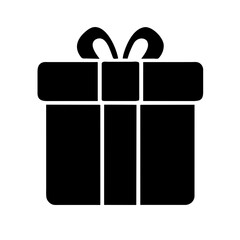Gift, Gift Box Icon, Present Gift Box Icon: Vector Isolated Illustrating the Joy of Christmas Giving. Design for Surprise Presents