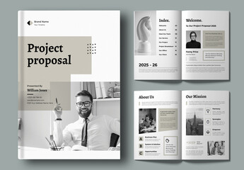 Project Proposal Template Design Layout