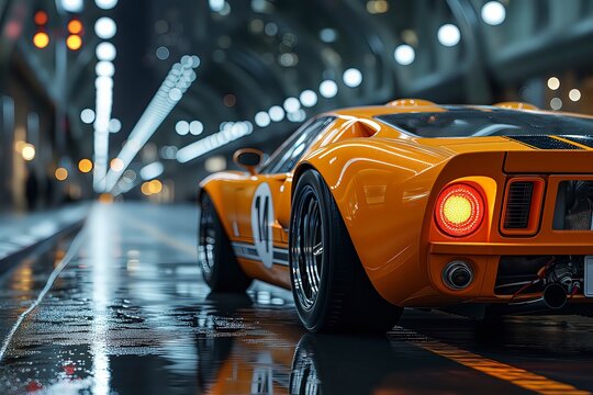 car, golden car, neon car, white car, black car, sports car wallpaper concept, new car launch, car, dark, sport, ai generated