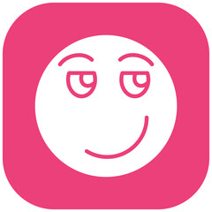 Smirking Face Icon