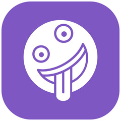 Obraz premium Zany Face Icon