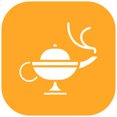 Arabian Magic Lamp Icon