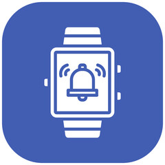 Fototapeta premium Smartwatch Alarm Icon